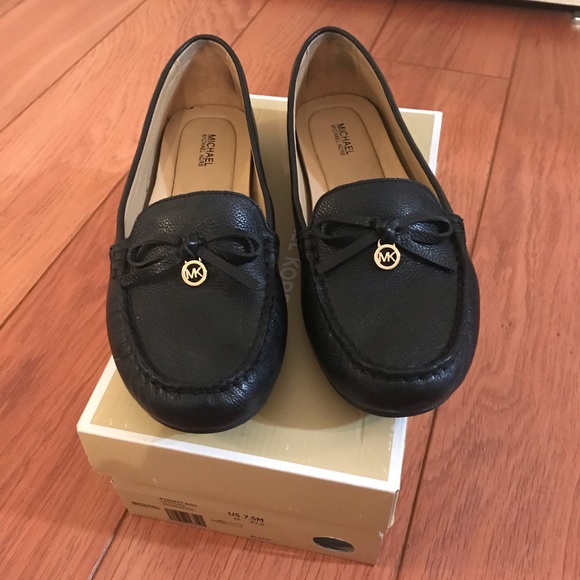 Michael Kors Shoes - Michael Kors Leather Loafers Size 7.5 Black